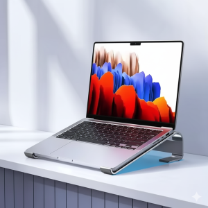 Ergonomic Aluminum Laptop Stand